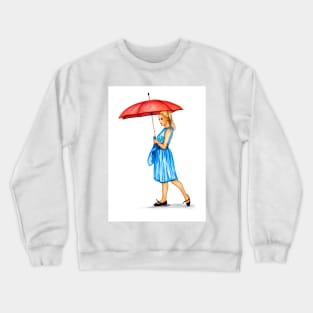 The Umbrellas of Cherbourg Crewneck Sweatshirt